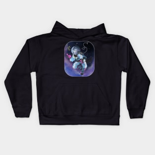 Astronaut Spamton: Blue Kids Hoodie